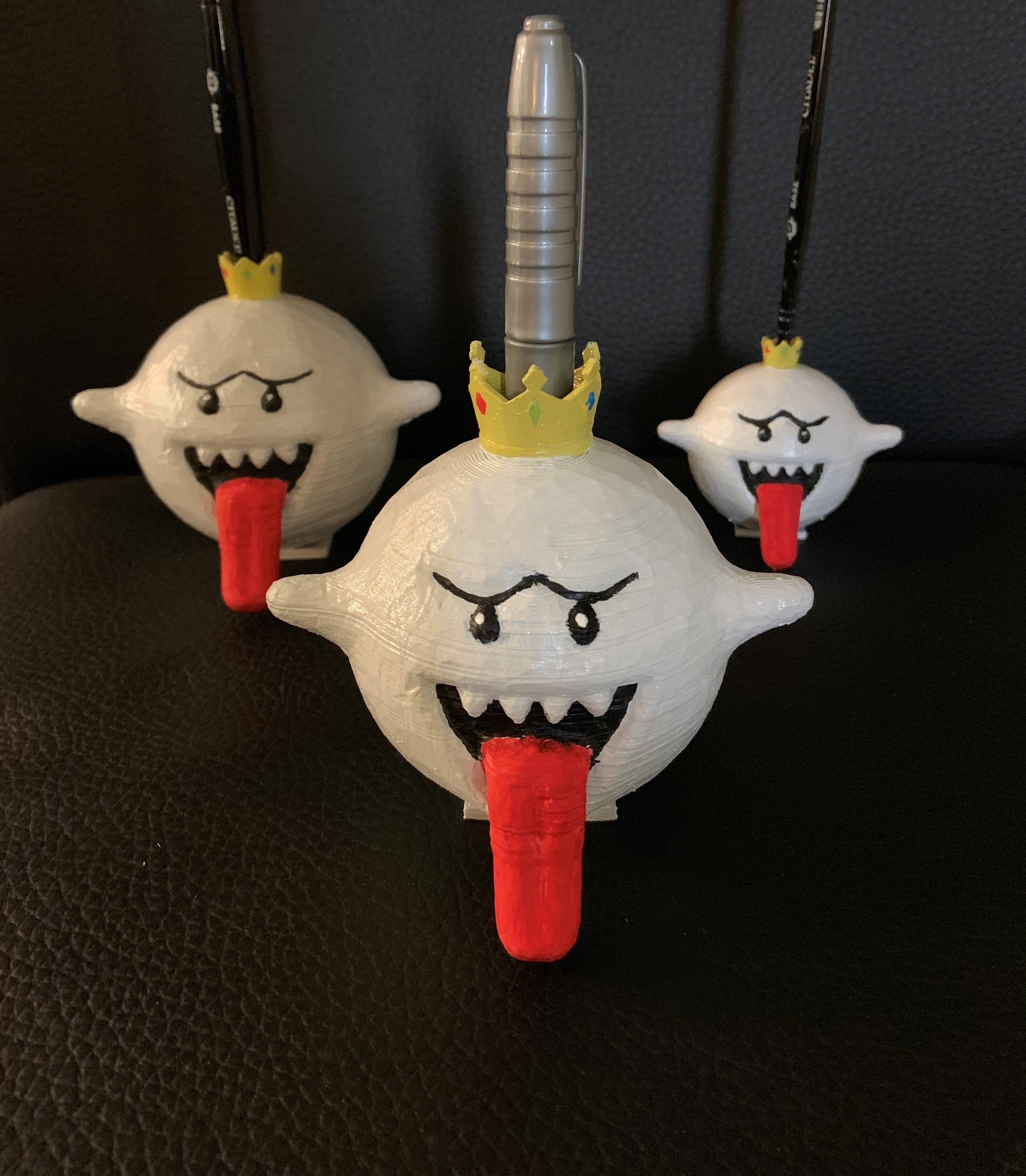 🤴 King Boo Pen Holder・Free STL File for ・Cults